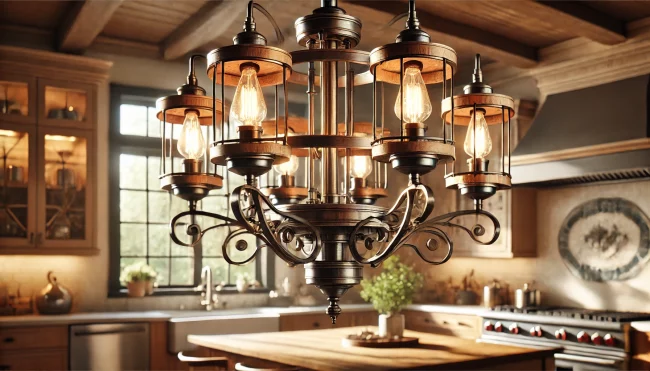 From Drab To Fab With Farmhouse Chandeliers For Kitchen Lighting Farmhouse Chandeliers The Heart Of The Kitchen