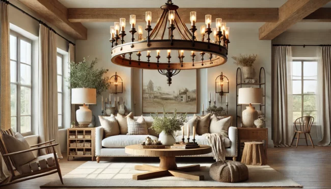 Farmhouse Chandeliers The Secret Behind My Homes Total Transformation Farmhouse Chandeliers farmhouse chandeliers, white farmhouse chandelier The Big Reveal