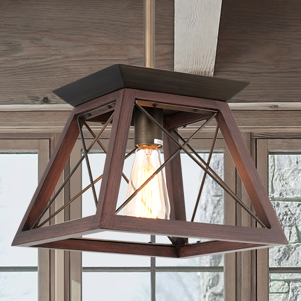 Farmhouse Lantern Pendant Light